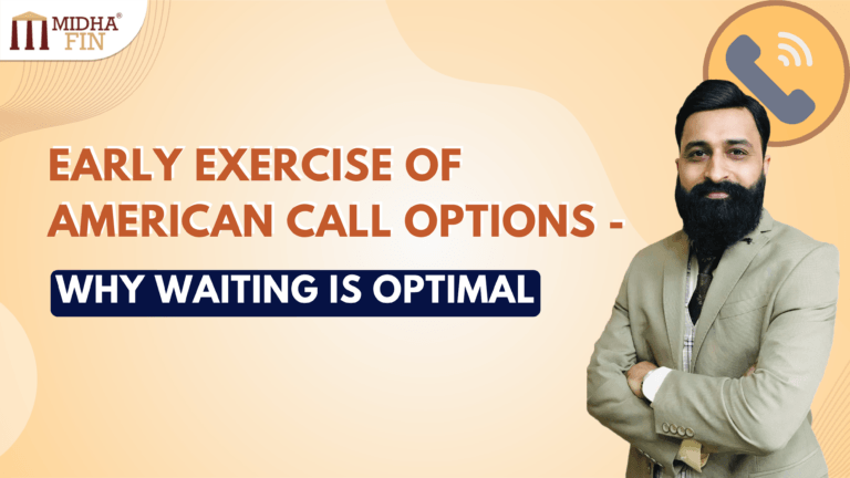 Early Exercise of American Call Options: Why Waiting Is Optimal